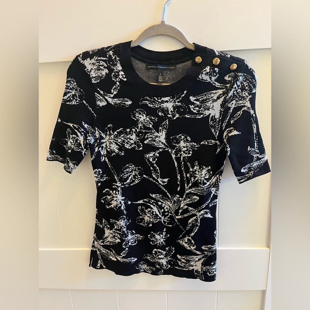 White House black market dress sweater